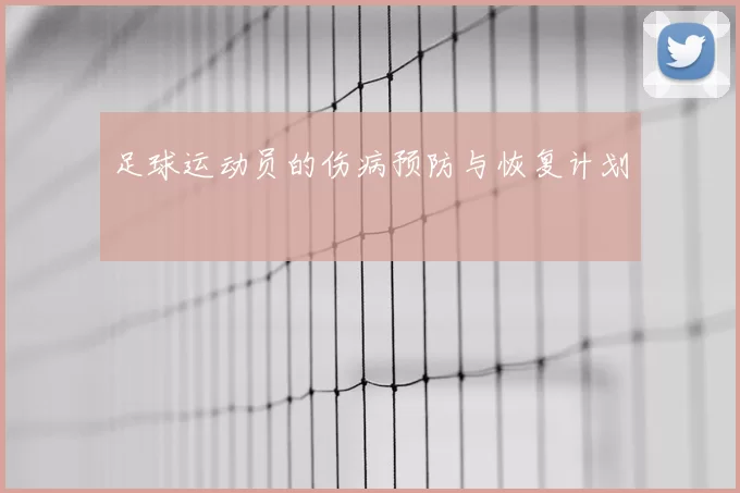 足球运动员的伤病预防与恢复计划