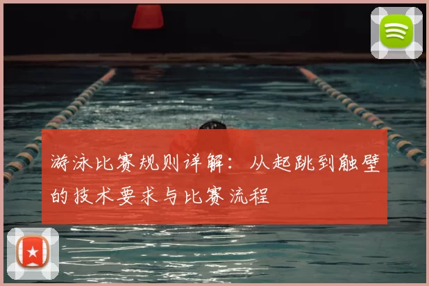 游泳比赛规则详解：从起跳到触壁的技术要求与比赛流程